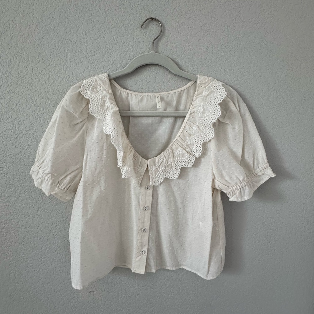 BNWT Women’s Rylee + Cru Women’s Bella Blouse - Picture 3 of 7